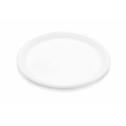   Tányér kerek BORDOFINO ROUND FLAT DISH BAGASSE Ø 21CM 50db/csomag, 20csomag/karton