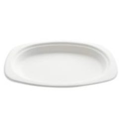   Ovál tányér CLASSIC OVAL PULP PLATE 23X16,5CM 25db/csomag, 10csomag/karton